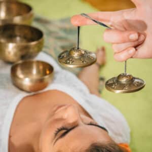 Tibetan bells in sound therapy